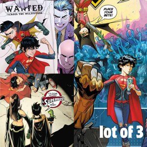 The Adventure of Super Sons #2, #3 & #14 (2018) VF Lot of Comic Books DC Comics